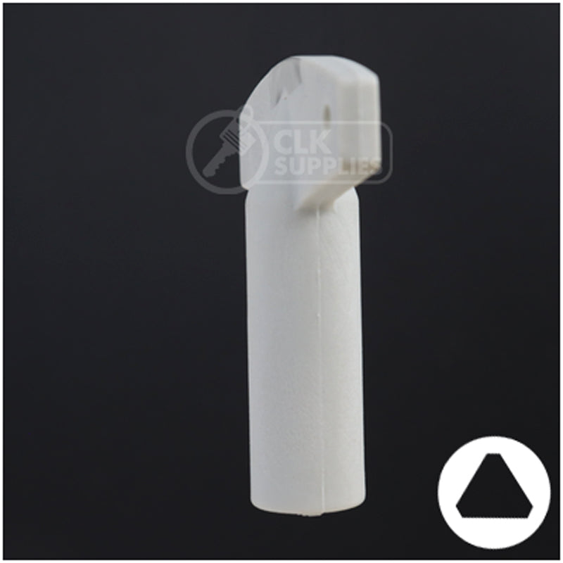 Plastic Triangle Utility Key | Lowe & Fletcher | BD177 Hitch-Tool Box-Utility Key Framon Manufacturing Company, Inc