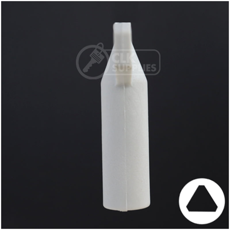 Plastic Triangle Utility Key | Lowe & Fletcher | BD177 Hitch-Tool Box-Utility Key Framon Manufacturing Company, Inc