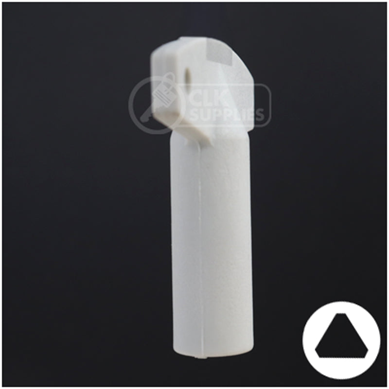 Plastic Triangle Utility Key | Lowe & Fletcher | BD177 Hitch-Tool Box-Utility Key Framon Manufacturing Company, Inc