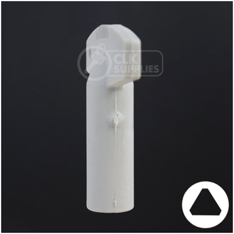 Plastic Triangle Utility Key | Lowe & Fletcher | BD177 Hitch-Tool Box-Utility Key Framon Manufacturing Company, Inc