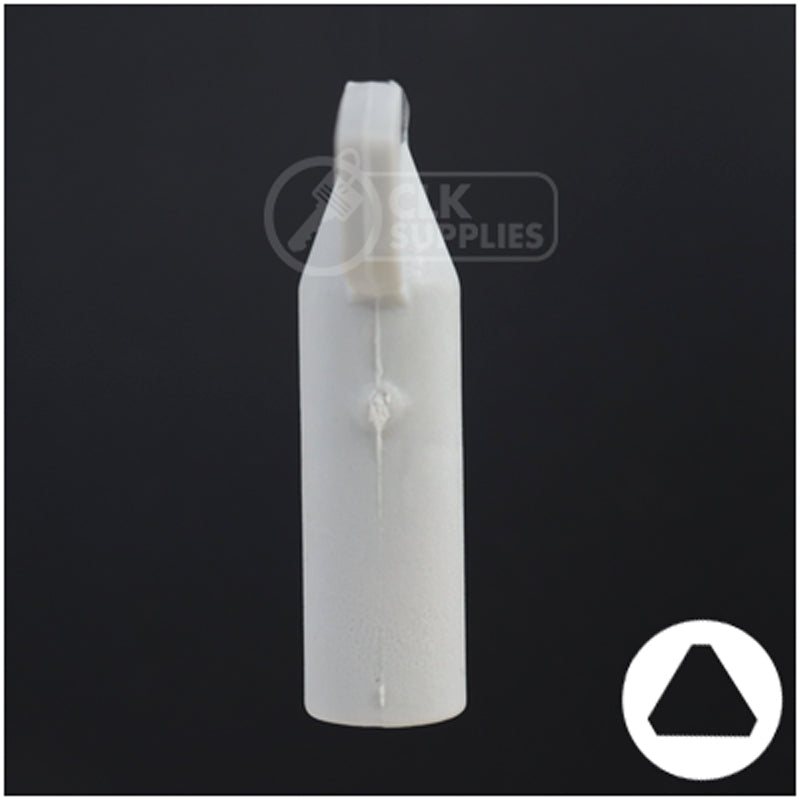Plastic Triangle Utility Key | Lowe & Fletcher | BD177 Hitch-Tool Box-Utility Key Framon Manufacturing Company, Inc