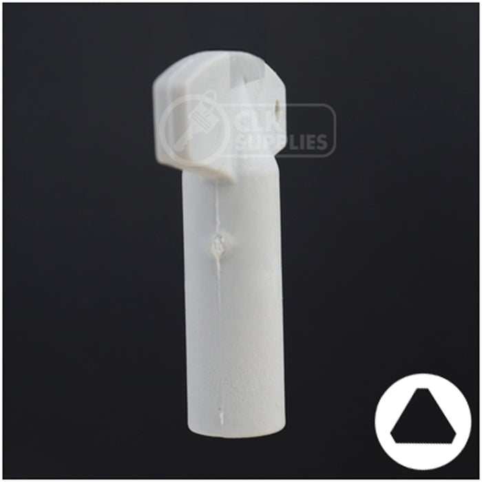Plastic Triangle Utility Key | Lowe & Fletcher | BD177 Hitch-Tool Box-Utility Key Framon Manufacturing Company, Inc