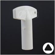 Plastic Triangle Utility Key | Lowe & Fletcher | BD177 Hitch-Tool Box-Utility Key Framon Manufacturing Company, Inc