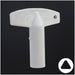 Plastic Triangle Utility Key | Lowe & Fletcher | BD177 Hitch-Tool Box-Utility Key Framon Manufacturing Company, Inc