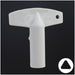 Plastic Triangle Utility Key | Lowe & Fletcher | BD177 Hitch-Tool Box-Utility Key Framon Manufacturing Company, Inc