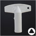 Plastic Triangle Utility Key | Lowe & Fletcher | BD177 Hitch-Tool Box-Utility Key Framon Manufacturing Company, Inc