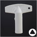 Plastic Triangle Utility Key | Lowe & Fletcher | BD177 Hitch-Tool Box-Utility Key Framon Manufacturing Company, Inc