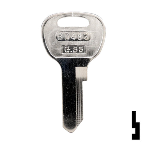 Precut Electric Panel Key | Emka Dirak | BD756, EK333 Hitch-Tool Box-Utility Key Framon