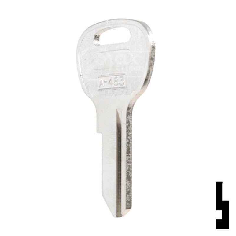 Precut Electric Panel Key | Emka Dirak | BD756, EK333 Hitch-Tool Box-Utility Key Framon
