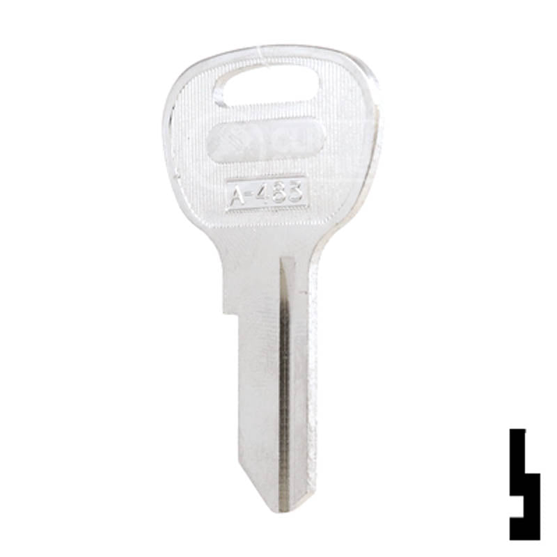 Precut Electric Panel Key | Emka Dirak | BD756, EK333 Hitch-Tool Box-Utility Key Framon