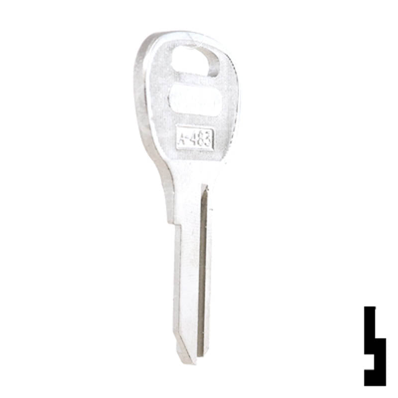 Precut Electric Panel Key | Emka Dirak | BD756, EK333 Hitch-Tool Box-Utility Key Framon