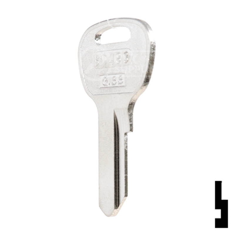 Precut Electric Panel Key | Emka Dirak | BD756, EK333 Hitch-Tool Box-Utility Key Framon