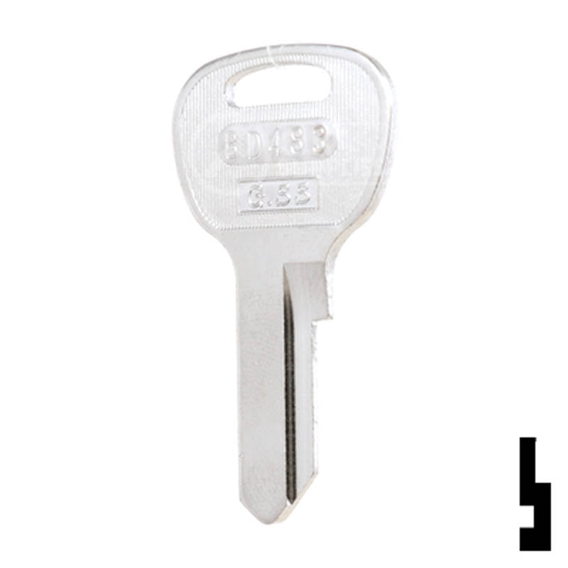 Precut Electric Panel Key | Emka Dirak | BD756, EK333 Hitch-Tool Box-Utility Key Framon