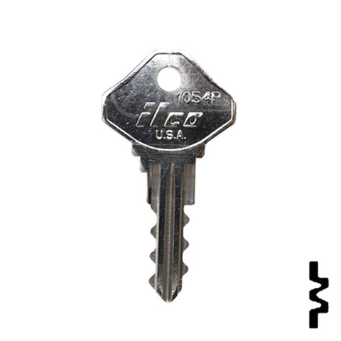 Precut Key Blank | Ilco, Snap-On | 1054P Hitch-Tool Box-Utility Key Ilco