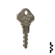 Precut Key Blank | Ilco, Snap-On | 1054P Hitch-Tool Box-Utility Key Ilco