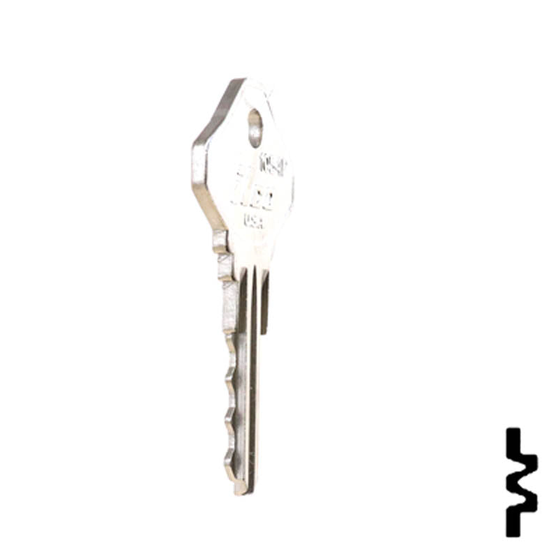 Precut Key Blank | Ilco, Snap-On | 1054P Hitch-Tool Box-Utility Key Ilco