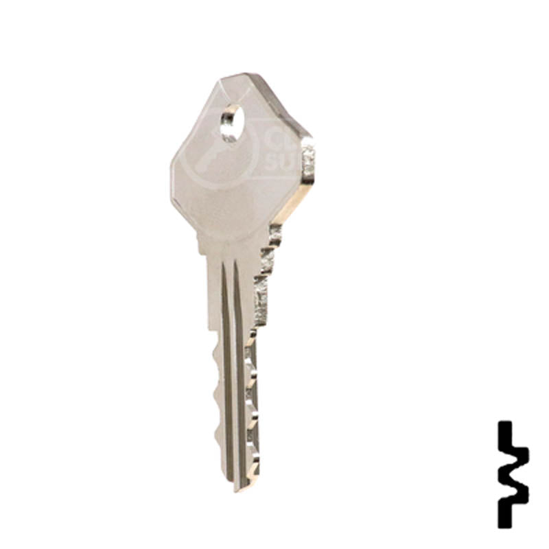 Precut Key Blank | Ilco, Snap-On | 1054P Hitch-Tool Box-Utility Key Ilco