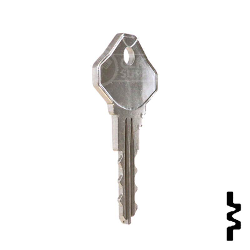 Precut Key Blank | Ilco, Snap-On | 1054P Hitch-Tool Box-Utility Key Ilco
