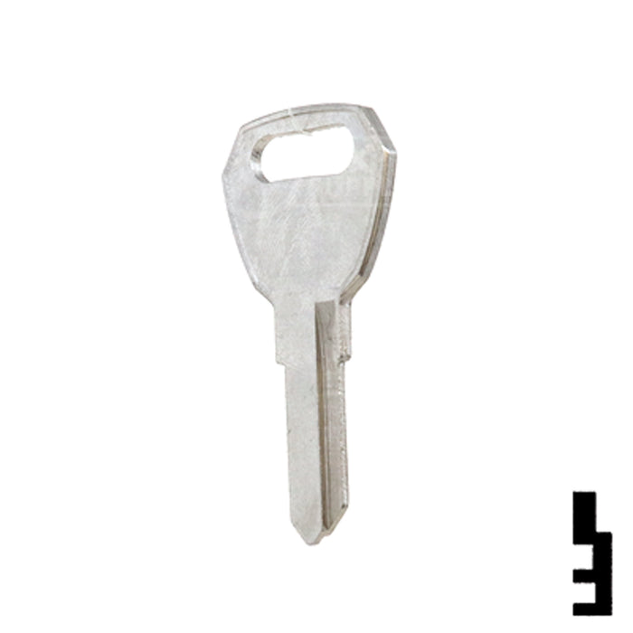 Uncut  Key Blank | Fulton Hitch | 1645 Hitch-Tool Box-Utility Key Ilco