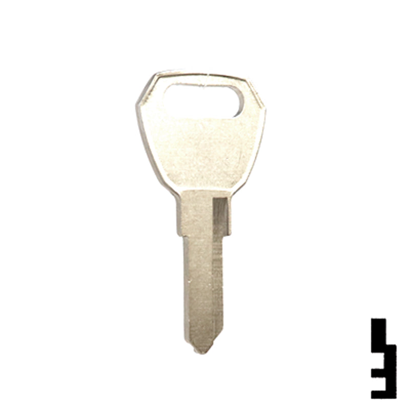 Uncut  Key Blank | Fulton Hitch | 1645 Hitch-Tool Box-Utility Key Ilco