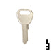 Uncut  Key Blank | Fulton Hitch | 1645 Hitch-Tool Box-Utility Key Ilco
