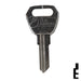 Uncut Key Blank | Fulton Hitch | 1645R Hitch-Tool Box-Utility Key Ilco