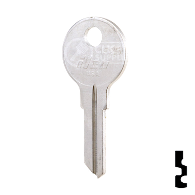 Uncut Key Blank | Hudson | 1525 Hitch-Tool Box-Utility Key Ilco