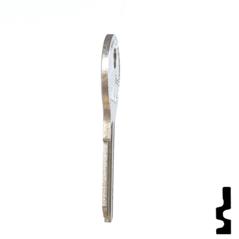 Uncut Key Blank | Ilco | 1562 Hitch-Tool Box-Utility Key Ilco