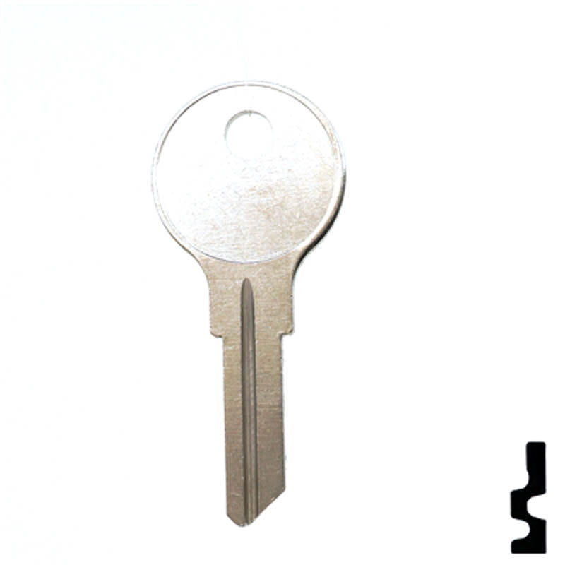 Uncut Key Blank | Ilco | 1562 Hitch-Tool Box-Utility Key Ilco