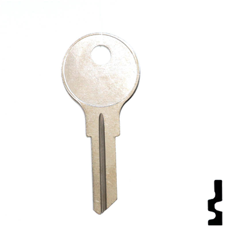 Uncut Key Blank | Ilco | 1562 Hitch-Tool Box-Utility Key Ilco