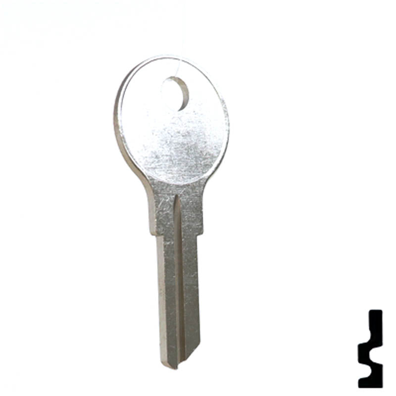 Uncut Key Blank | Ilco | 1562 Hitch-Tool Box-Utility Key Ilco
