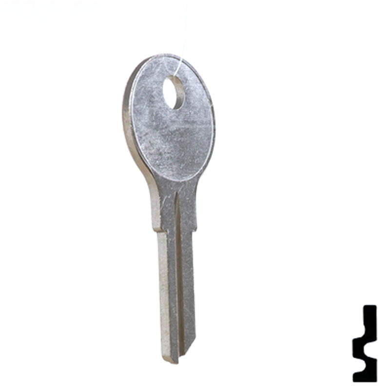 Uncut Key Blank | Ilco | 1562 Hitch-Tool Box-Utility Key Ilco