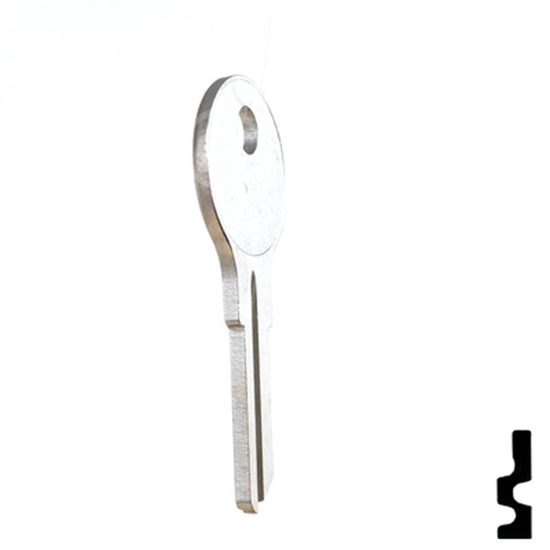 Uncut Key Blank | Ilco | 1562 Hitch-Tool Box-Utility Key Ilco