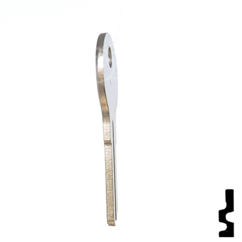 Uncut Key Blank | Ilco | 1562 Hitch-Tool Box-Utility Key Ilco