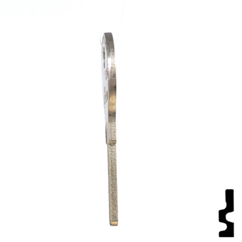 Uncut Key Blank | Ilco | 1562 Hitch-Tool Box-Utility Key Ilco