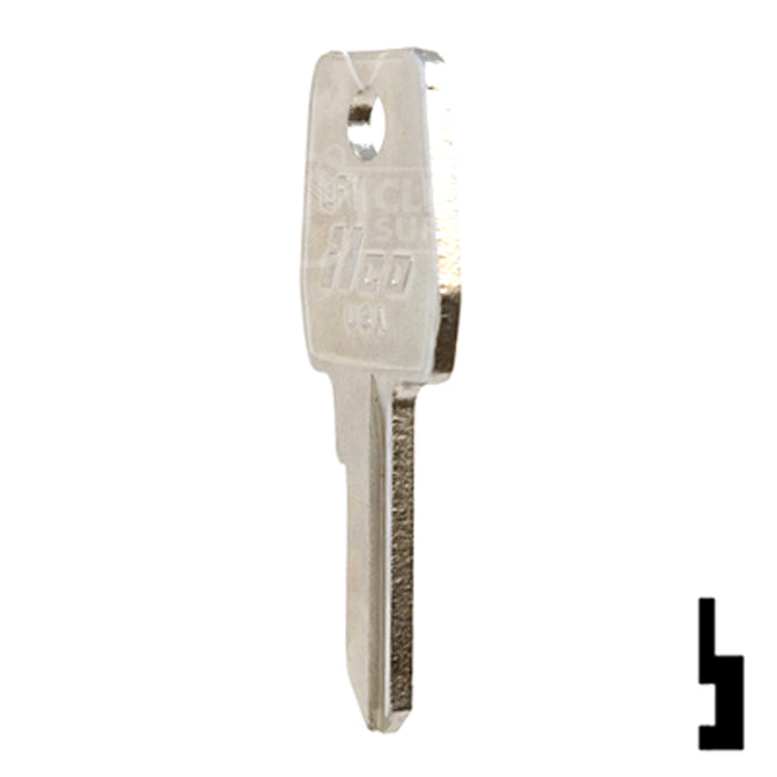 Uncut Key Blank | Lowe & Fletcher | LF11 Hitch-Tool Box-Utility Key Ilco