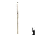 Uncut Key Blank | Lowe & Fletcher | LF11 Hitch-Tool Box-Utility Key Ilco