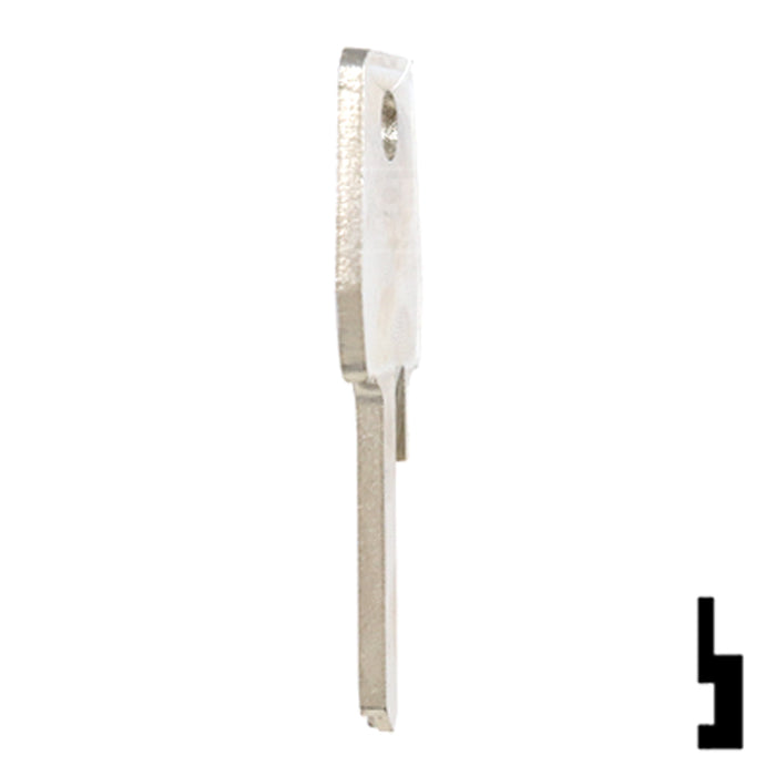 Uncut Key Blank | Lowe & Fletcher | LF11 Hitch-Tool Box-Utility Key Ilco