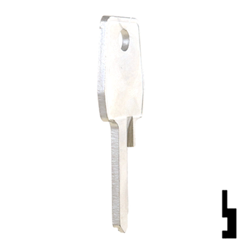 Uncut Key Blank | Lowe & Fletcher | LF11 Hitch-Tool Box-Utility Key Ilco