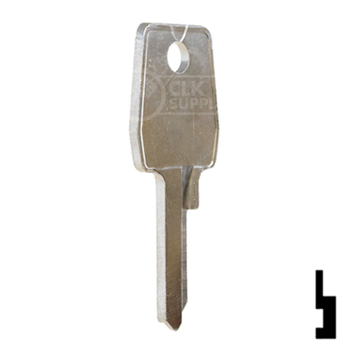 Uncut Key Blank | Lowe & Fletcher | LF11 Hitch-Tool Box-Utility Key Ilco