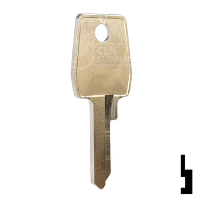 Uncut Key Blank | Lowe & Fletcher | LF11 Hitch-Tool Box-Utility Key Ilco