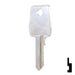 Uncut Key Blank | Lowe & Fletcher | LF11 Hitch-Tool Box-Utility Key Ilco