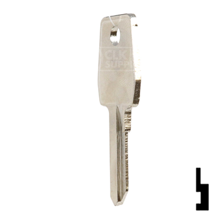 Uncut Key Blank | Lowe & Fletcher | LF11 Hitch-Tool Box-Utility Key Ilco