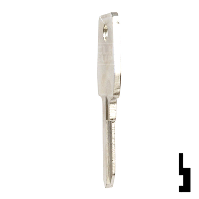 Uncut Key Blank | Lowe & Fletcher | LF11 Hitch-Tool Box-Utility Key Ilco