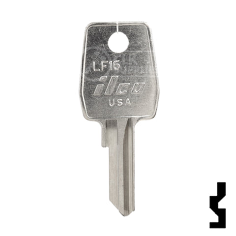 Uncut Key Blank | Lowe & Fletcher | LF16