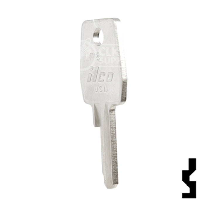 Uncut Key Blank | Lowe & Fletcher | LF16 Hitch-Tool Box-Utility Key Ilco