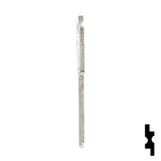Uncut Key Blank | Lowe & Fletcher | LF24 Hitch-Tool Box-Utility Key Ilco