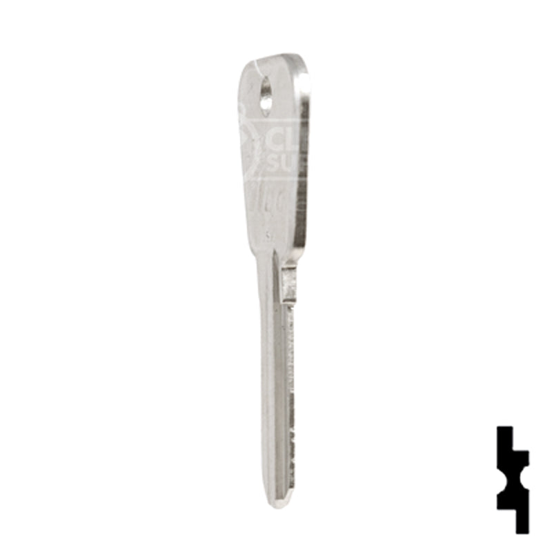 Uncut Key Blank | Lowe & Fletcher | LF24 Hitch-Tool Box-Utility Key Ilco