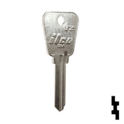 Uncut Key Blank | Lowe & Fletcher | LF25 Hitch-Tool Box-Utility Key Ilco
