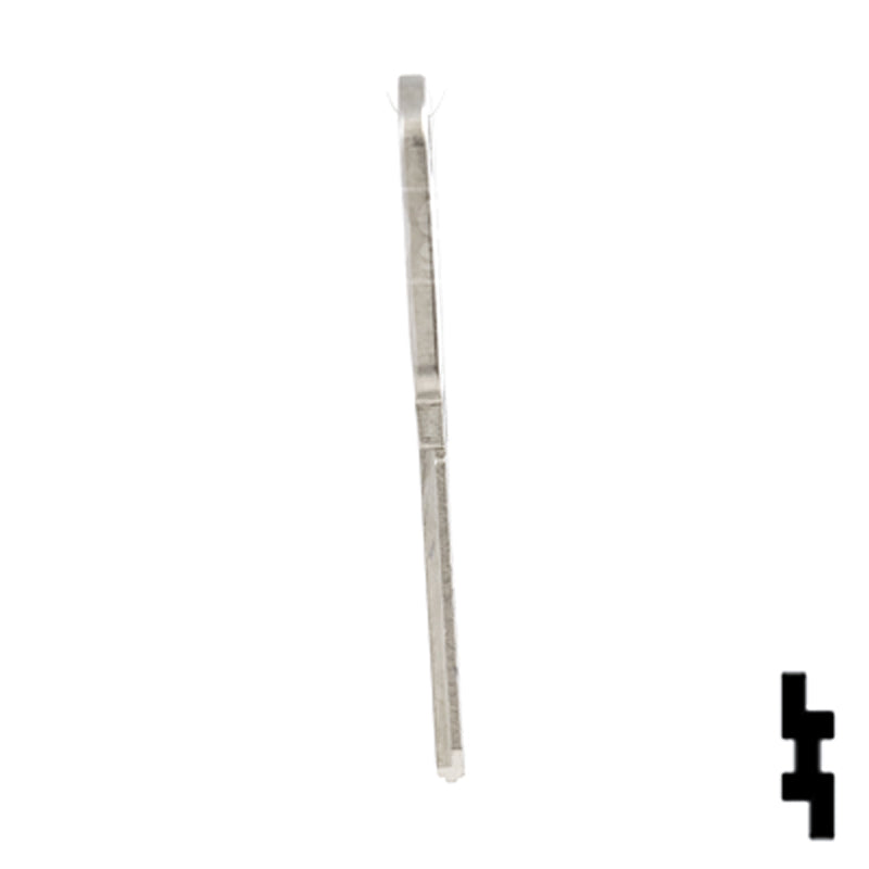 Uncut Key Blank | Lowe & Fletcher | LF25 Hitch-Tool Box-Utility Key Ilco